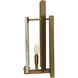 Ciana LED 9.75 inch Natural / Antique Brass Sconce Wall Light